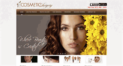 Desktop Screenshot of 1cosmeticsurgery.com